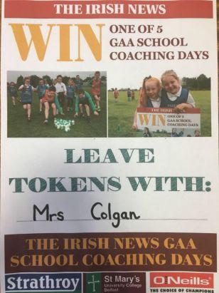 The Irish News GAA School Coaching Day Competition